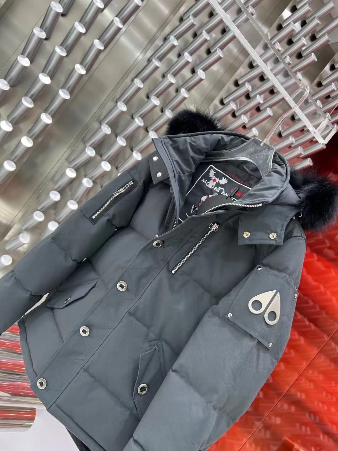 Moose Knuckles Hooded Down Puffer Jacket Moose Knuckles Hooded Down Puffer Jacket